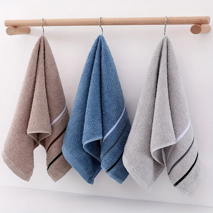 SoftNest Cotton Towels Pack Absorbent Bath Face Towel Home Use Multi Color Set