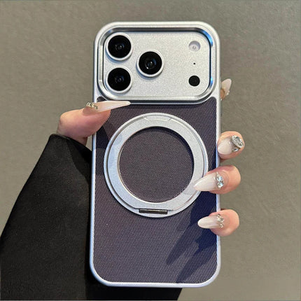 LoomStand Fabric MagSafe Case for iPhone 17/16/15/14/13 Pro Max 360° Kickstand Wireless Cover
