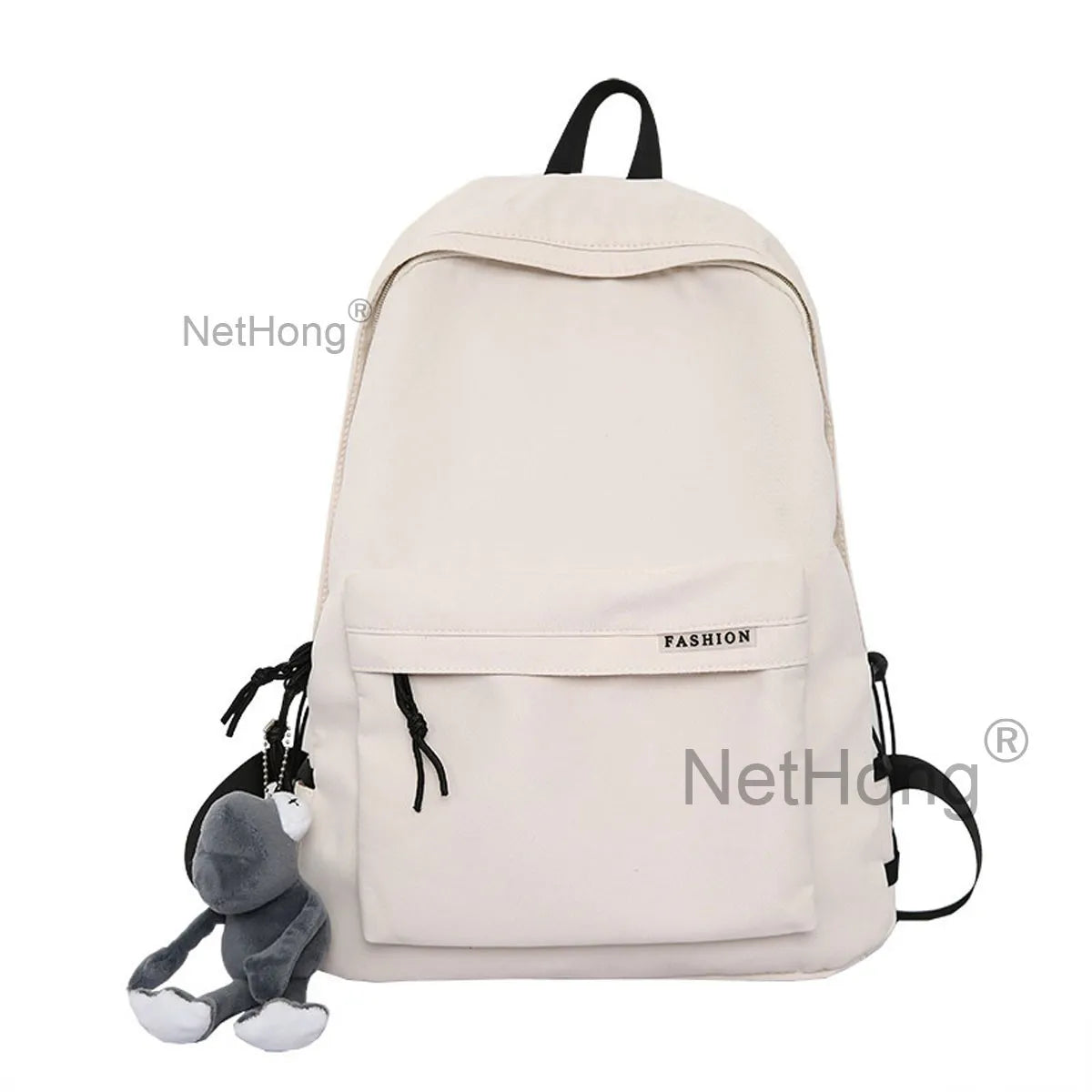 Retro Backpack School Rucksack for Laptop/Travel/Work Plain Bag UK