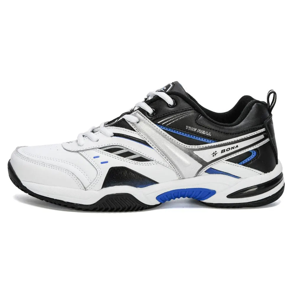 BONA New Classics Style Men Tennis Shoes: Lace-up sport shoes featuring top quality and comfort for male athletes. Stay stylish and comfortable with these sneakers (Model: 33560).