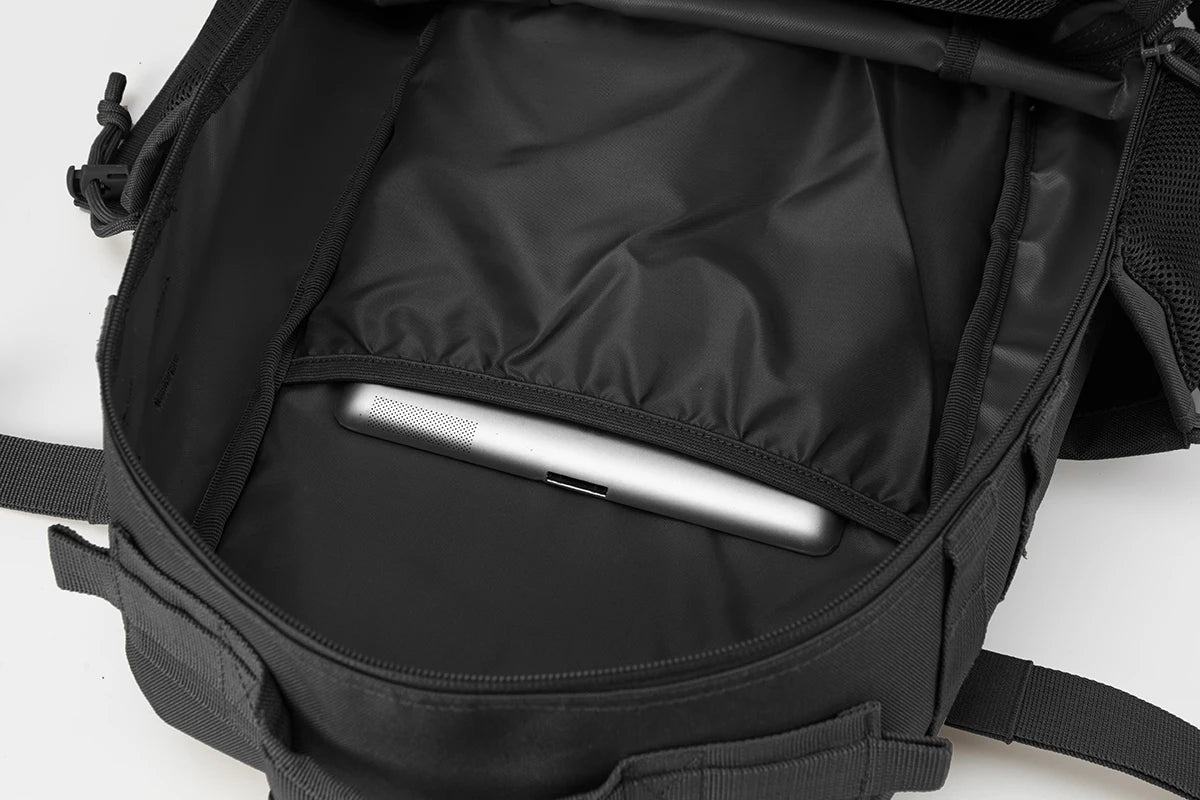 25L Tactical Backpack Outdoor Bag Fitness Backpack MOLLE Backpack Women's/Men's Hiking Survival Backpack Men's Dual Cup Holder