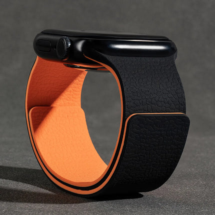 Apple Watch magnetic silicone strap band by OKEYWOW, adjustable for 40mm to 49mm Series 11–8 SE Ultra 3/2.