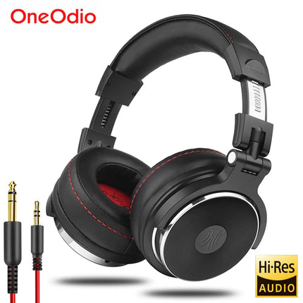 OneOdio Studio Pro Wired Over-Ear DJ Headphones with Mic