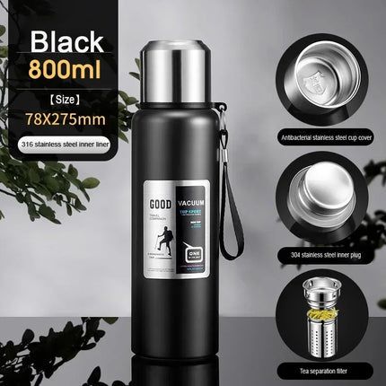 Stainless Steel Insulated Thermos Tumbler Large Capacity Travel Mug