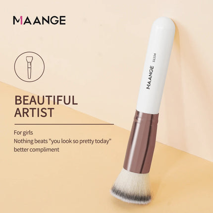 Velora Beauty Single Makeup Brush with Box Foundation Concealer Powder Blush Contour Soft Bristle Tool
