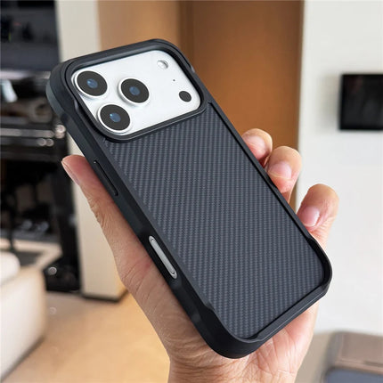 MagSafe Carbon Fibre Woven Case for iPhone 17 Pro & Pro Max