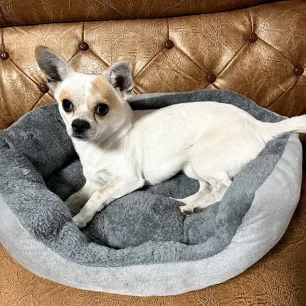 Soft Warm Dog Bed Pet Sofa Cushion Cat House Basket Bed for Medium Large Dogs