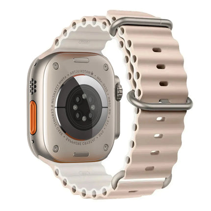 OceanFlex Silicone Sport Band for Apple Watch Ultra 2/Ultra/Series 10/9/8/7/6/SE 38mm–49mm