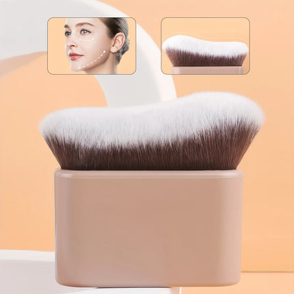 WaveBlend Contour Makeup Brush for Foundation & Face