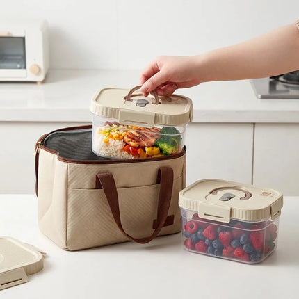 FreshNest Large Food Storage Box with Handle
