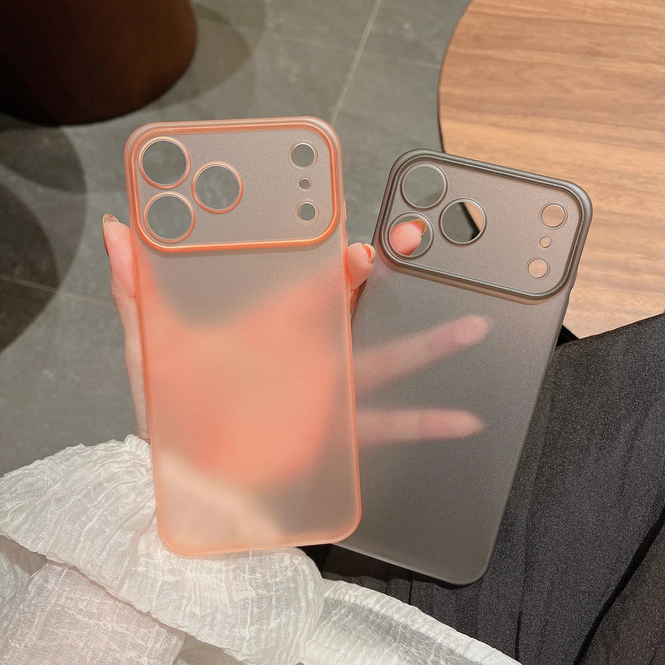 0.3mm Ultra-Thin Matte Clear Hard PP Case for iPhone 17 Air/17/17 Pro/17 Pro Max – Skin-Friendly Shockproof Back Cover