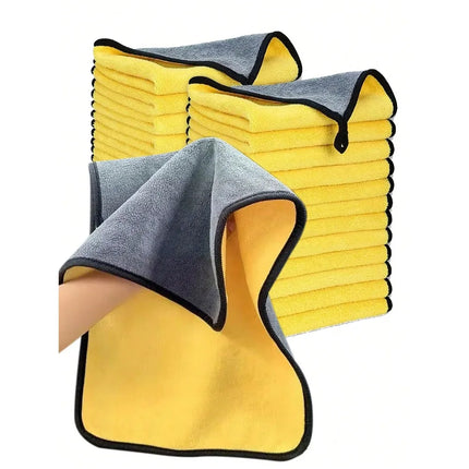 UltraDry Microfiber Car Towels 1/2/3/6/10PCS 30x60cm Soft Quick Dry Cleaning Cloth for Windows Mirrors Auto Care