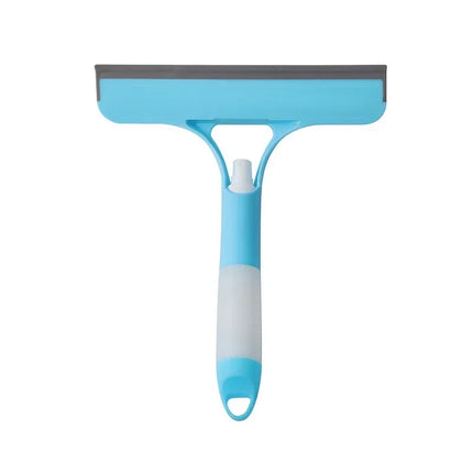 3-in-1 Window Cleaning Squeegee with Spray Bottle and Microfiber Pad