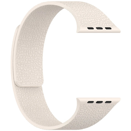 OKEYWOW Apple Watch magnetic silicone strap band for 44mm and 40mm series 8, 7, SE, Ultra, and 3/2 adjustable fit.