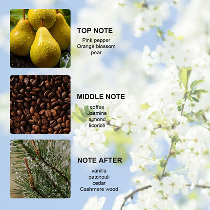 LASTAR Pheromone Perfume 55ml by OKEYWOW with cedar scent, long-lasting fragrance Eau de Parfum, elegant bottle design