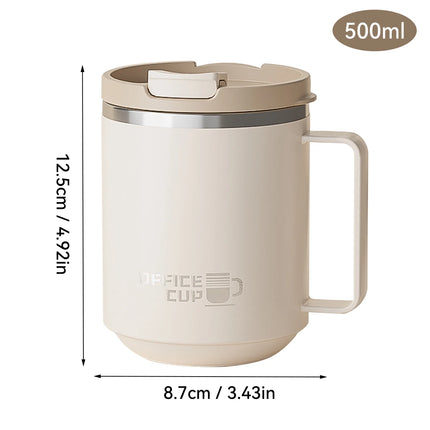 ThermoSip Double Wall Stainless Steel Insulated Coffee Mug