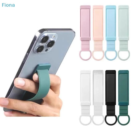 Universal Wrist Strap Phone Holder Finger Grip Stand Sticker