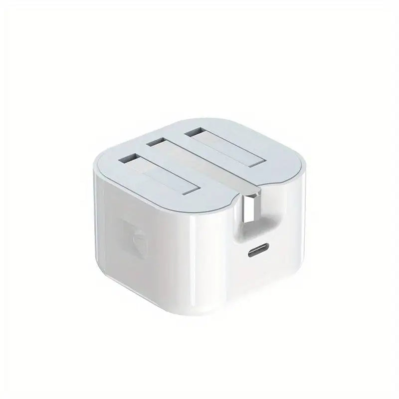 UK USB-C Charger For iPhone QC3.0 Quick Charge PD 25W Type C Fast Charging Travel Wall Charger Power Adapter