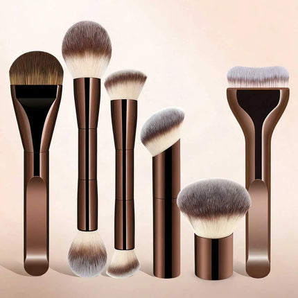 ProBlend 4/5-Piece Dual-Ended Makeup Brush Set for Face