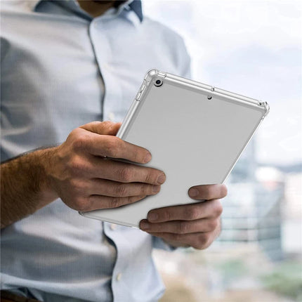 Clear iPad Case with Pencil Holder Pro 11 12.9 10.5 9.7 Mini 6 Air 5 4 TPU Cover
