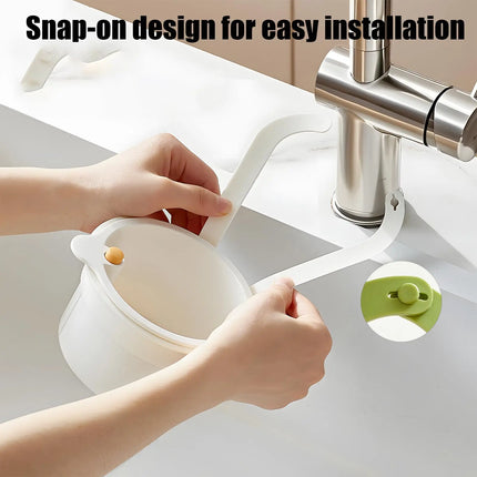 SinkSwift Self-Emptying Kitchen Sink Waste Basket