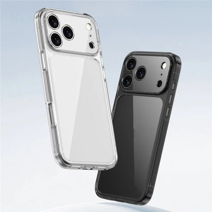 CrystalEdge Clear Hybrid Case for iPhone 17/17 Air/17 Pro/17 Pro Max Shockproof TPU PC Cover