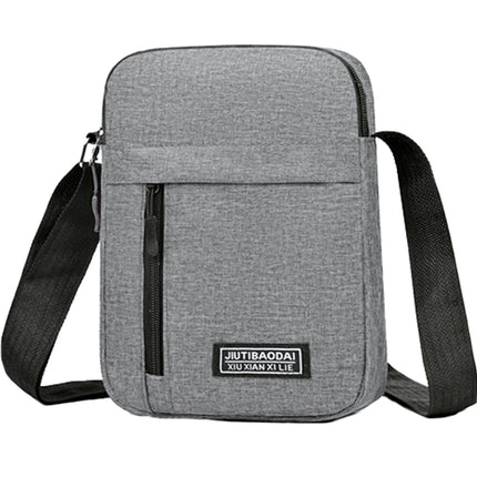 Men’s nylon shoulder bag by OKEYWOW with a single strap, designed for daily use and casual crossbody style.