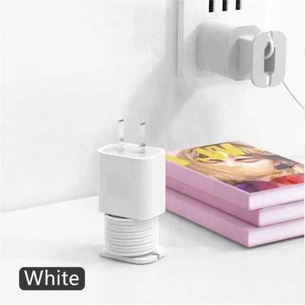 ChargeGuard 2-in-1 Silicone Charger Protector & Cable Organizer