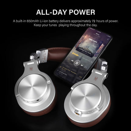 OneOdio A70 Fusion Bluetooth Over-Ear Studio Headphones
