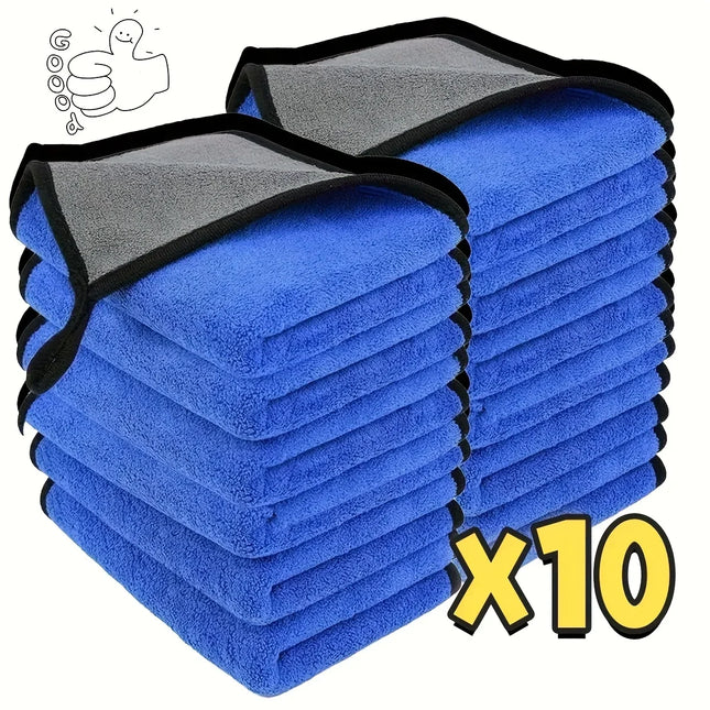 UltraDry Microfiber Car Towels 1/2/3/6/10PCS 30x60cm Soft Quick Dry Cleaning Cloth for Windows Mirrors Auto Care