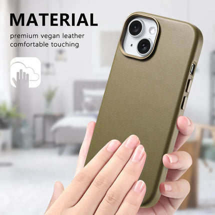 VantaLeather MagSafe Case for iPhone 17/16/15/14/13 Pro Max Magnetic Wireless Charge Cover