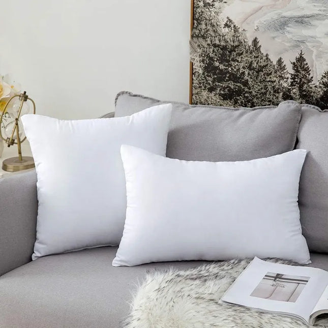 OKEYWOW throw pillow insert cushion pad, soft fluffy decorative stuffer, available in 30x50cm, 45x45cm, and 50x50cm sizes