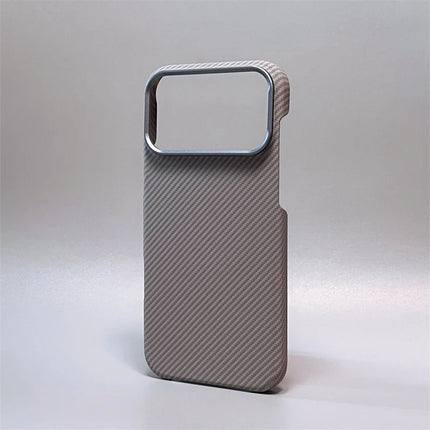 GeoCarbon MagSafe Case for iPhone 14/15/16/17 Pro Max Air Alloy Camera Armor Cover