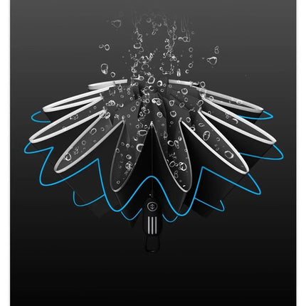 MOORRLII Windproof Inverted Folding Umbrella Automatic Lightweight Strong Luxury Rain Parasol