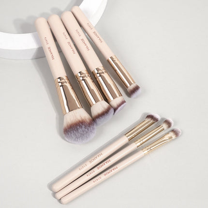 Velora Beauty 7pcs Makeup Brush Set Foundation Powder Concealer Blush Blending Brushes