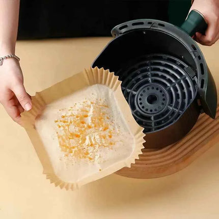 Airora 50Pcs Air Fryer Liners Disposable Parchment Paper for Baking