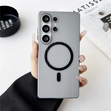 RidgeMatte Magnetic Case for Samsung Galaxy S25/S24/S23 Ultra Clear Shock Cover