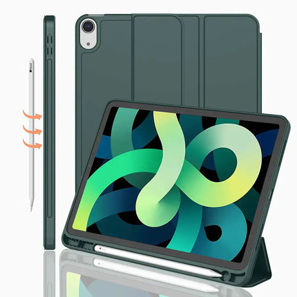 OkeyWOW iPad Pro 12.9, 11, 10.5, 10.2, Air 4/5 pencil holder protective case with cover for 2017/2018 models iPad Pro 12.9 11 10.5 10.2 Air 4/5 10th Gen 10.9 Pencil Holder Case 9.7 2017/2018 Protective Cover  ipad-case-with-pencil-holder-for-ipad-pro-12-9-11-10-5-10-2-ipad-air-5th-4th-10th-generation-10-9-ipad-air-1-2-6th-9-7-2017-2018-keep-your-device-secure-with-convenient-pencil-storage