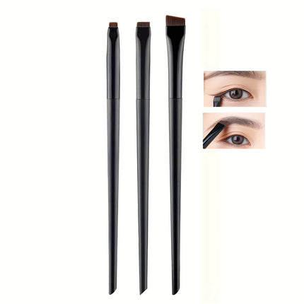 Precision 3-Piece Eyeliner & Eyebrow Makeup Brush Set
