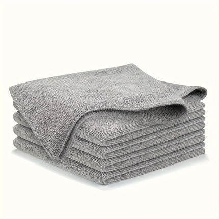 UltraWeave Kitchen Cloth Set 5/10/20pcs Microfiber Absorbent Cleaning Towel Light Gray