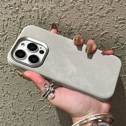 SoftFlannel MagSafe Case for iPhone 17/16/15 Pro Max Matte Wireless Charge Protective Cover