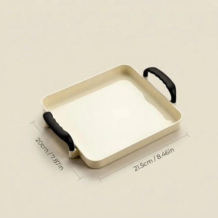 Clear PET Vanity Organiser Tray with Handles