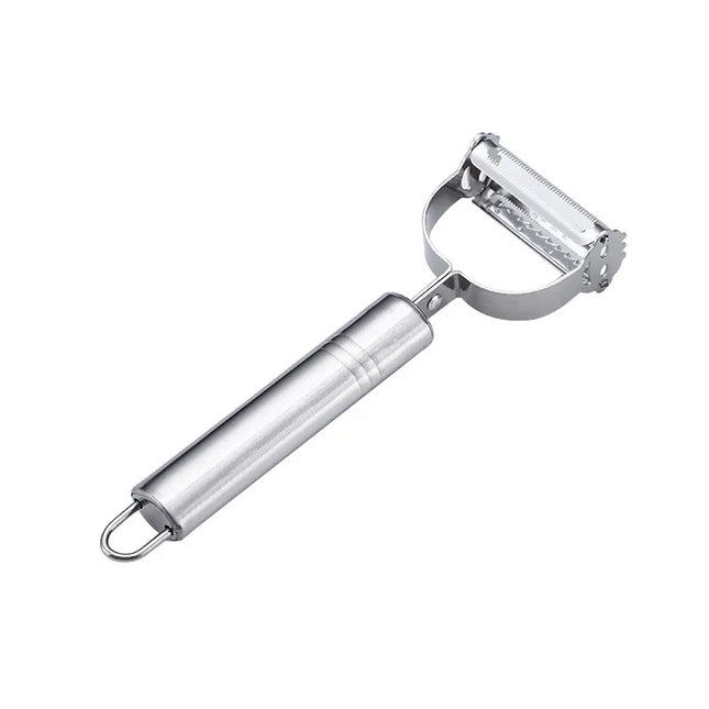 SteelEdge Dual Head Vegetable Peeler Stainless Steel Fruit Melon Kitchen Tool