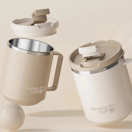 ThermoSip Double Wall Stainless Steel Insulated Coffee Mug