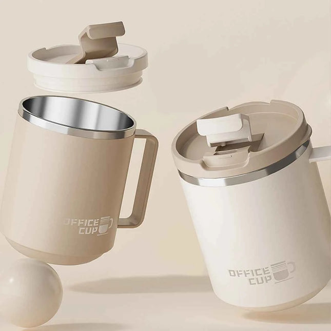 ThermoSip Double Wall Stainless Steel Insulated Coffee Mug