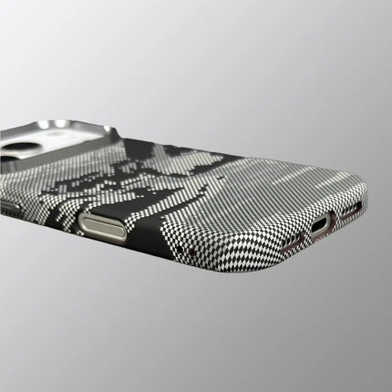 RiverEdge MagCase for iPhone 17/16/15 Pro Max Mountain Abstract Hard PC Full Ring Camera Cover