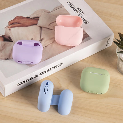 OKEYWOW AirPods 4 silicone case protective cover for 4th generation earbuds, durable and snug-fitting for added protection.