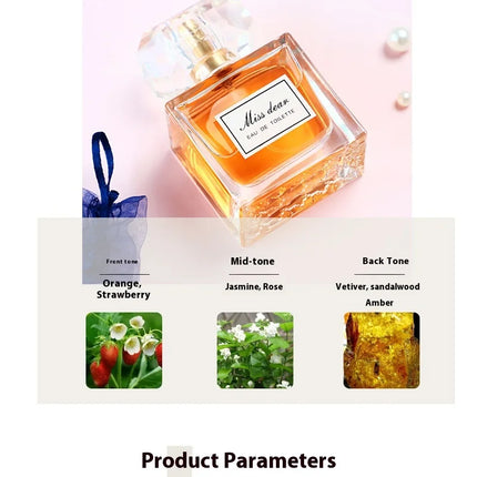 Musk Perfume 100ml Women Long Lasting Jasmine Fruity Fragrance Spray Romantic Gift
