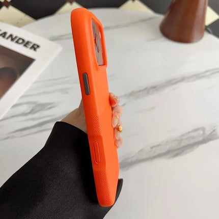 Dot Matrix MagSafe Case for iPhone Color Block Anti-Slip Shockproof Cover