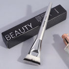Velora Beauty Flat Head Foundation Brush with Box Powder Blush Concealer Makeup Tool